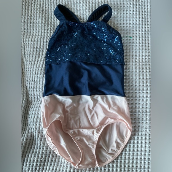 Revolution Sequin Ballet, dance, tap, cheer, or Gymnastics Leotard, MC, MSRP $89 - Picture 1 of 4
